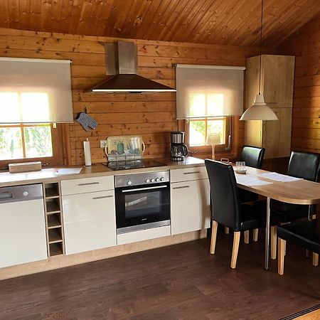 Вилла Blockhaus Ferienzauber II Bromskirchen Экстерьер фото