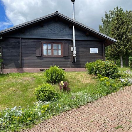 Вилла Blockhaus Ferienzauber II Bromskirchen Экстерьер фото