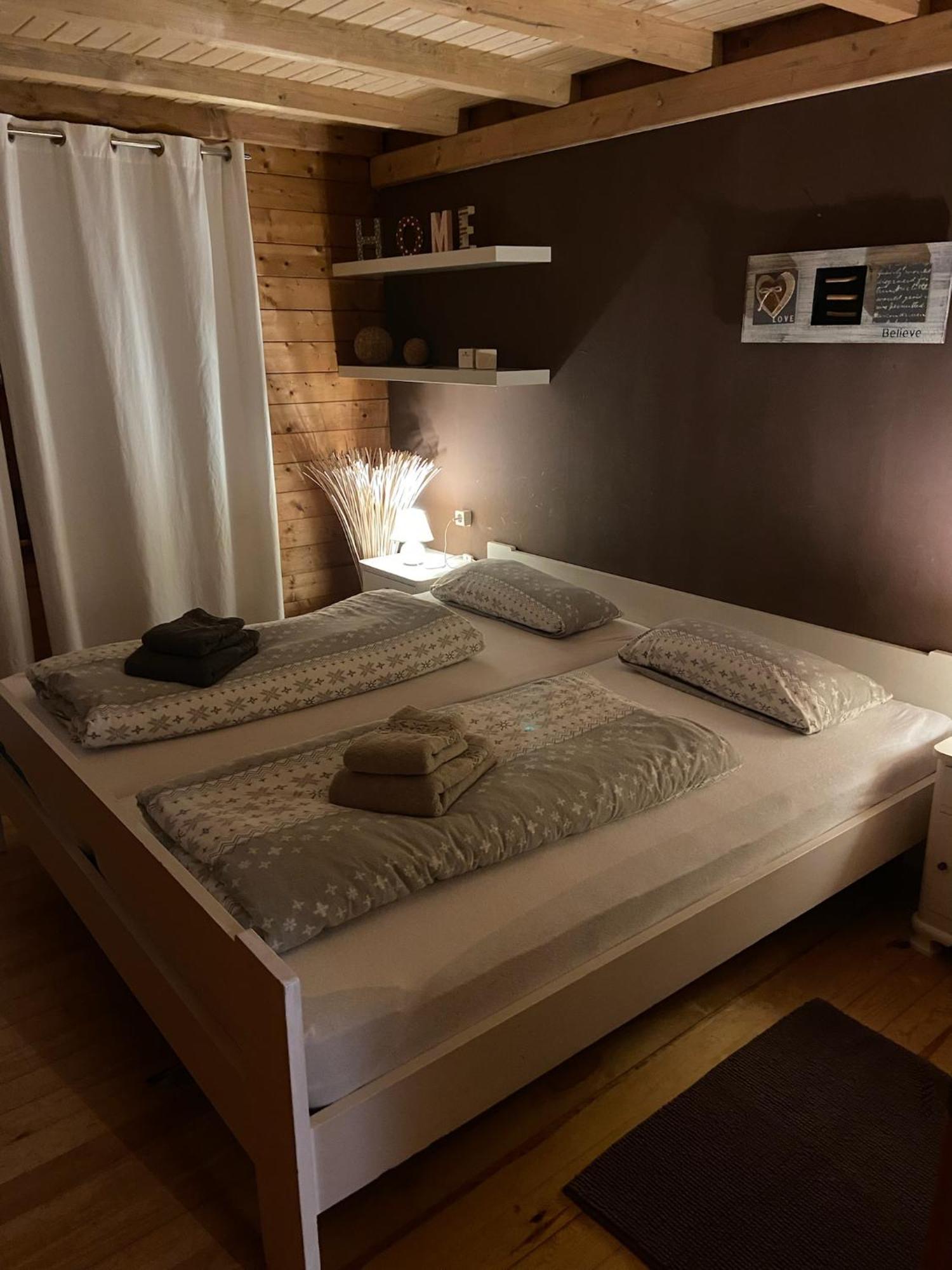 Вилла Blockhaus Ferienzauber II Bromskirchen Экстерьер фото